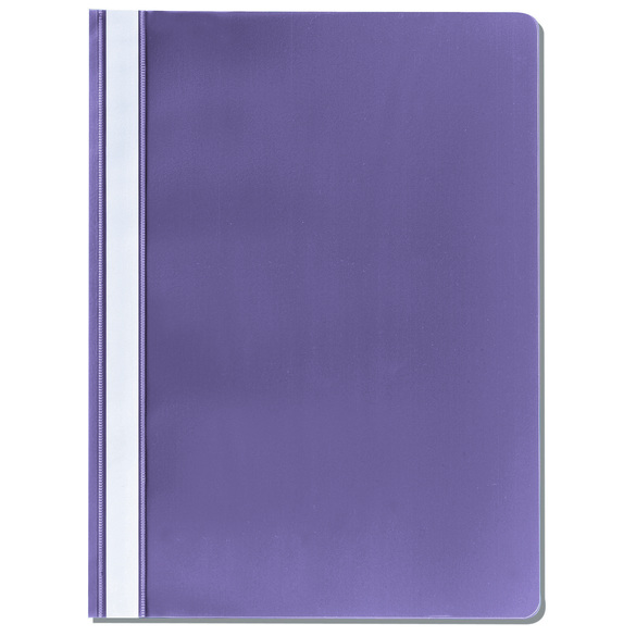 violett Abheftvorrichtung Standard Plastik-Hefter Beschriftungsfeld A4